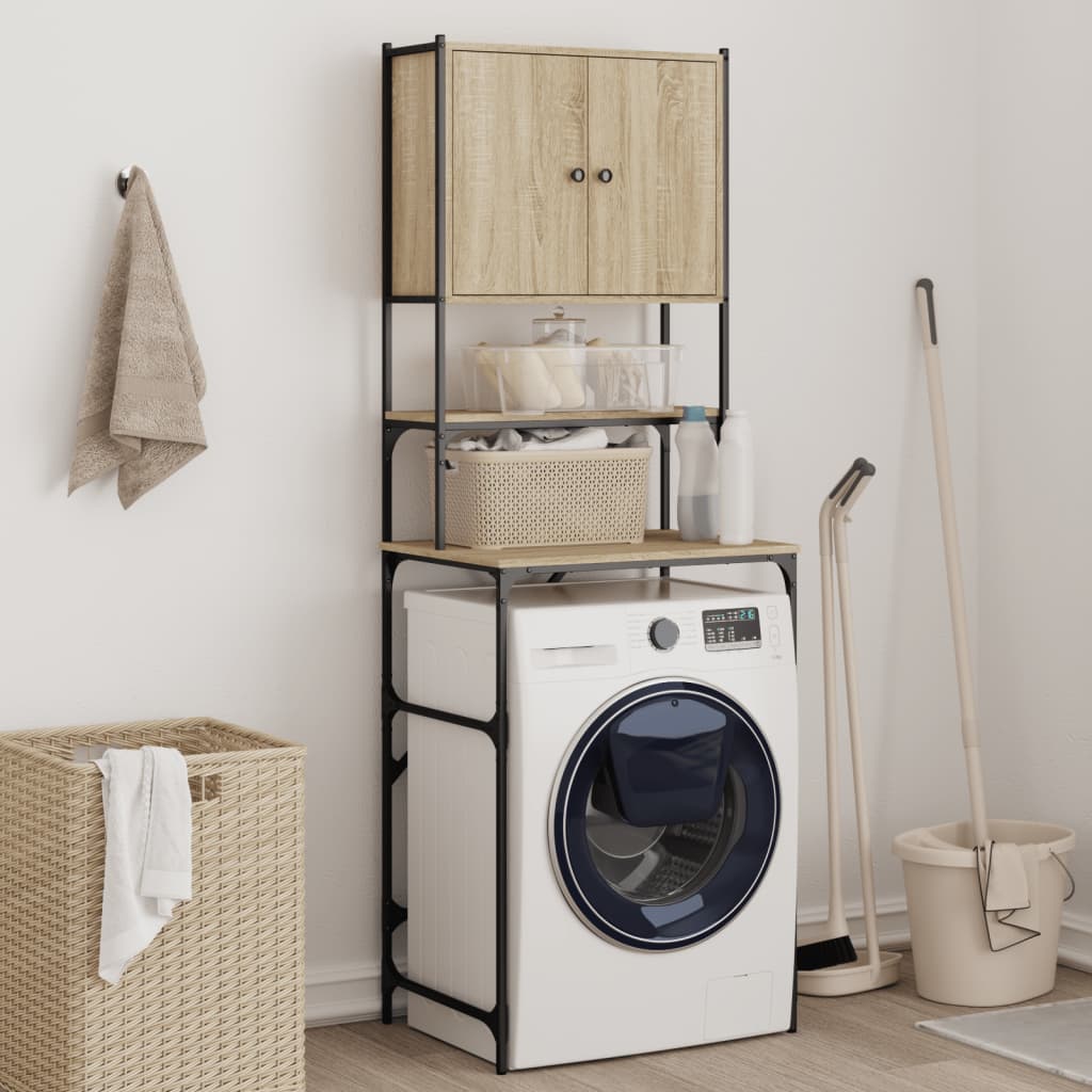 Vidaxx Waschmaschinenschrank 68x48,5x194 cm Sonoma-Eiche-farbig