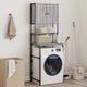 Vidaxl Waschmaschinenschrank 68x48.5x194 cm graue Sonoma -Eichefarbe