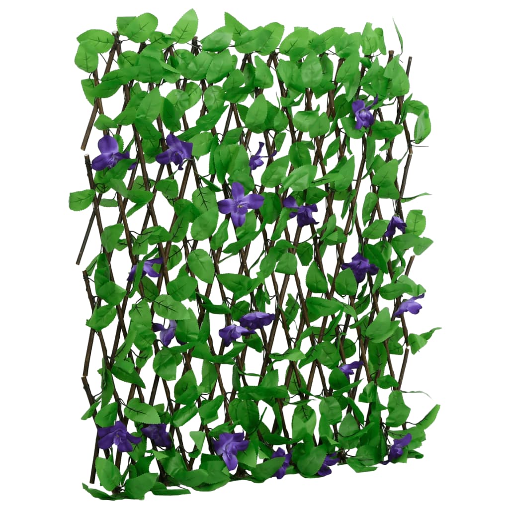 VIDAXL Künstliche Pflanze Ivy auf Latwerk extraidierbar 180 x 70 cm Grün