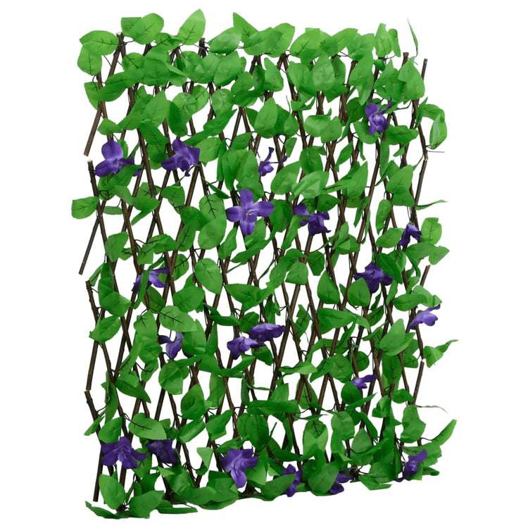 VIDAXL Künstliche Pflanze Ivy auf Latwerk extraidierbar 180 x 70 cm Grün