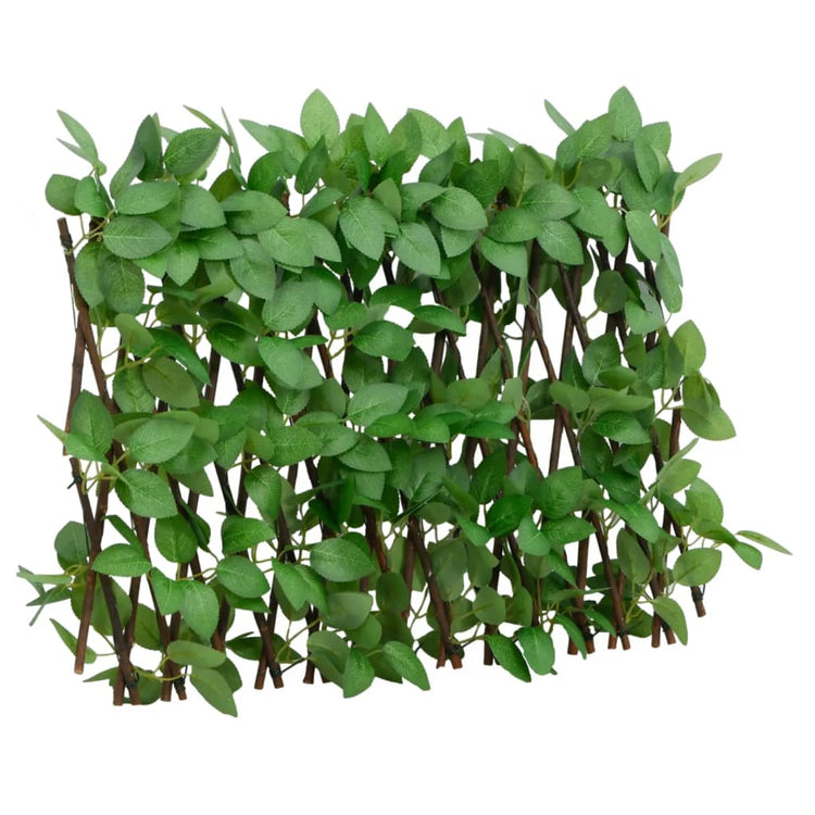 Vidaxx künstliche Efeupflanze am Spalier ausziehbar 180x30 cm grün
