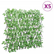 VIDAXL Künstliche Pflanze Ivy auf Latwerk 5 ST erstreckt sich 180 x 65 cm Grün - afbeelding 1