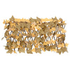 VIDAXL Künstliche Pflanzenhaple -Blatt auf der lettierbaren 180 x 30 cm Orange