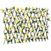 VIDAXL Künstliche Pflanze Efeu auf Latwerk 5 St. Excupcident 180x60 cm Gelb - afbeelding 2