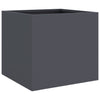 VIDAXL -Planungsbox 32x30x29 cm kalt -gerolltes Stahl -Anthrazit -Colored