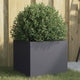 VIDAXL -Planungsbox 32x30x29 cm kalt -gerolltes Stahl -Anthrazit -Colored