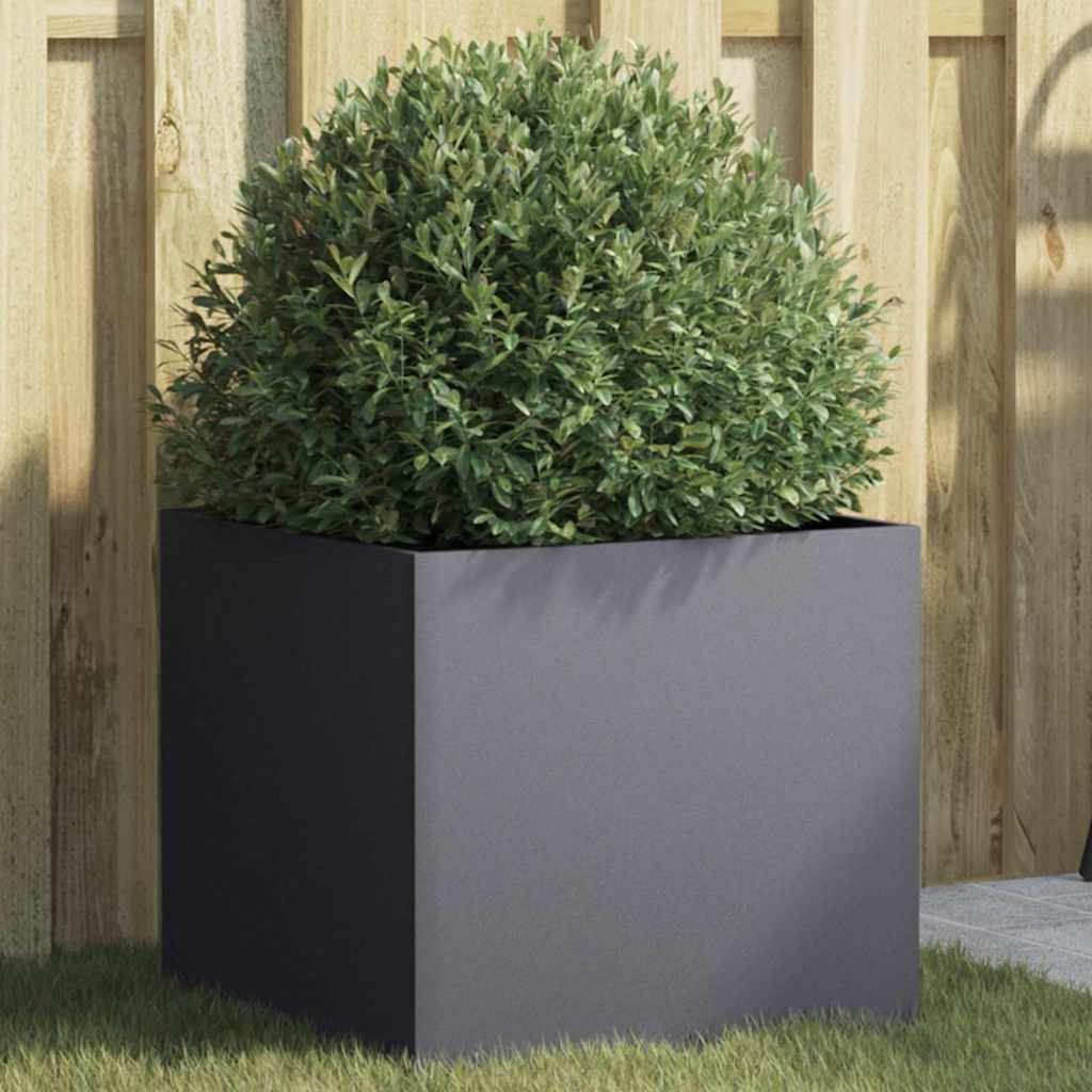VIDAXL -Planungsbox 42x40x39 cm Stahl Anthrazit -gelöscht