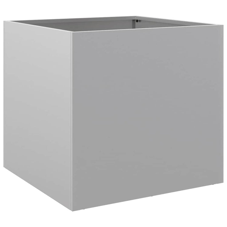 VIDAXL -Planungsbox 42x40x39 cm verzinkter Stahl silberfarben