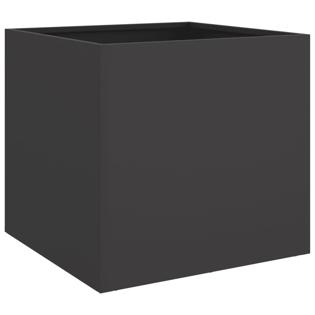 VIDAXL -Planungsbox 49x47x46 cm Stahl schwarz