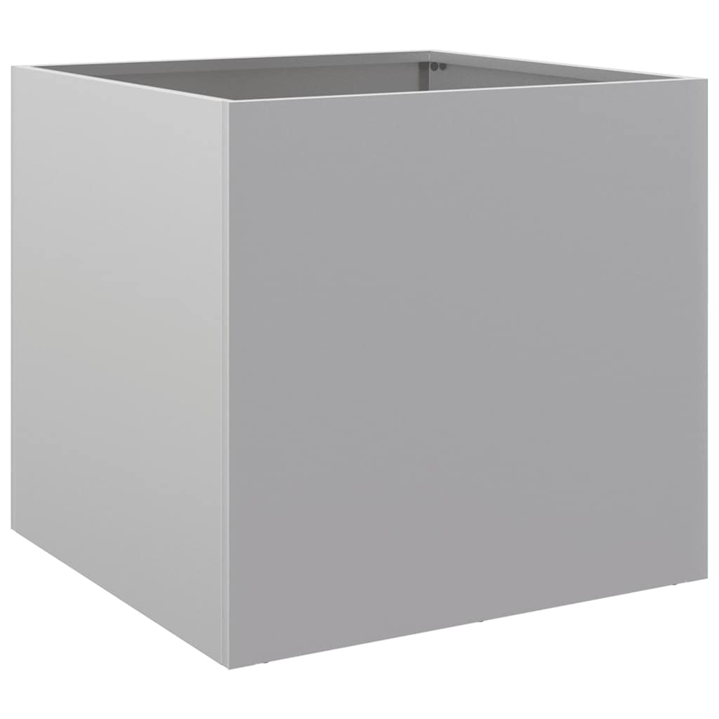 VIDAXL -Planungsbox 49x47x46 cm verzinkter Stahl Silber gefärbt