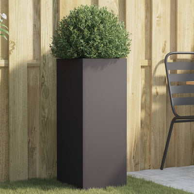VIDAXL -Planungsbox 32x29x75 cm Stahlschwarz
