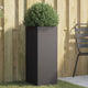 VIDAXL -Planungsbox 32x29x75 cm Stahlschwarz