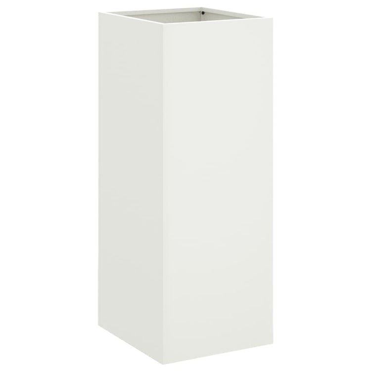 VIDAXL -Planungsbox 32x29x75 cm Stahlweiß