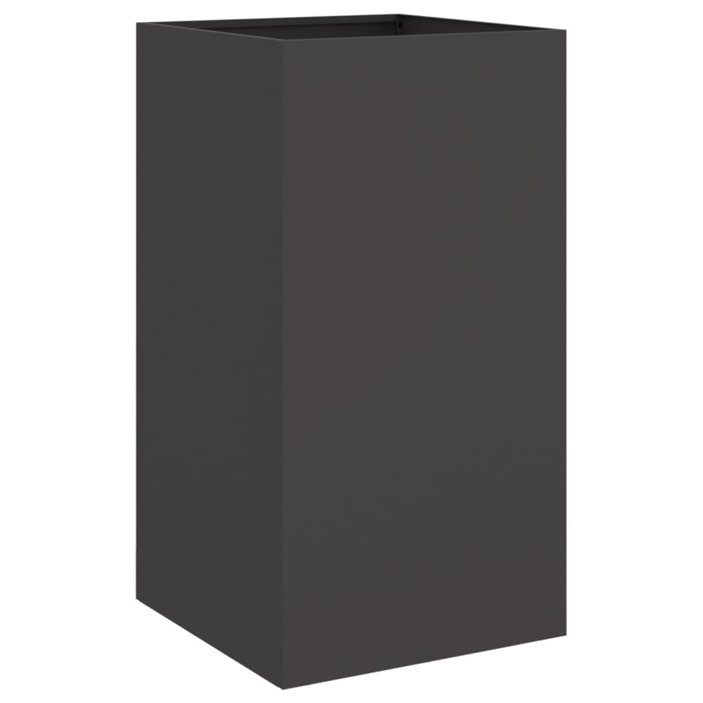 VIDAXL -Planungsbox 42x38x75 cm Stahlschwarz