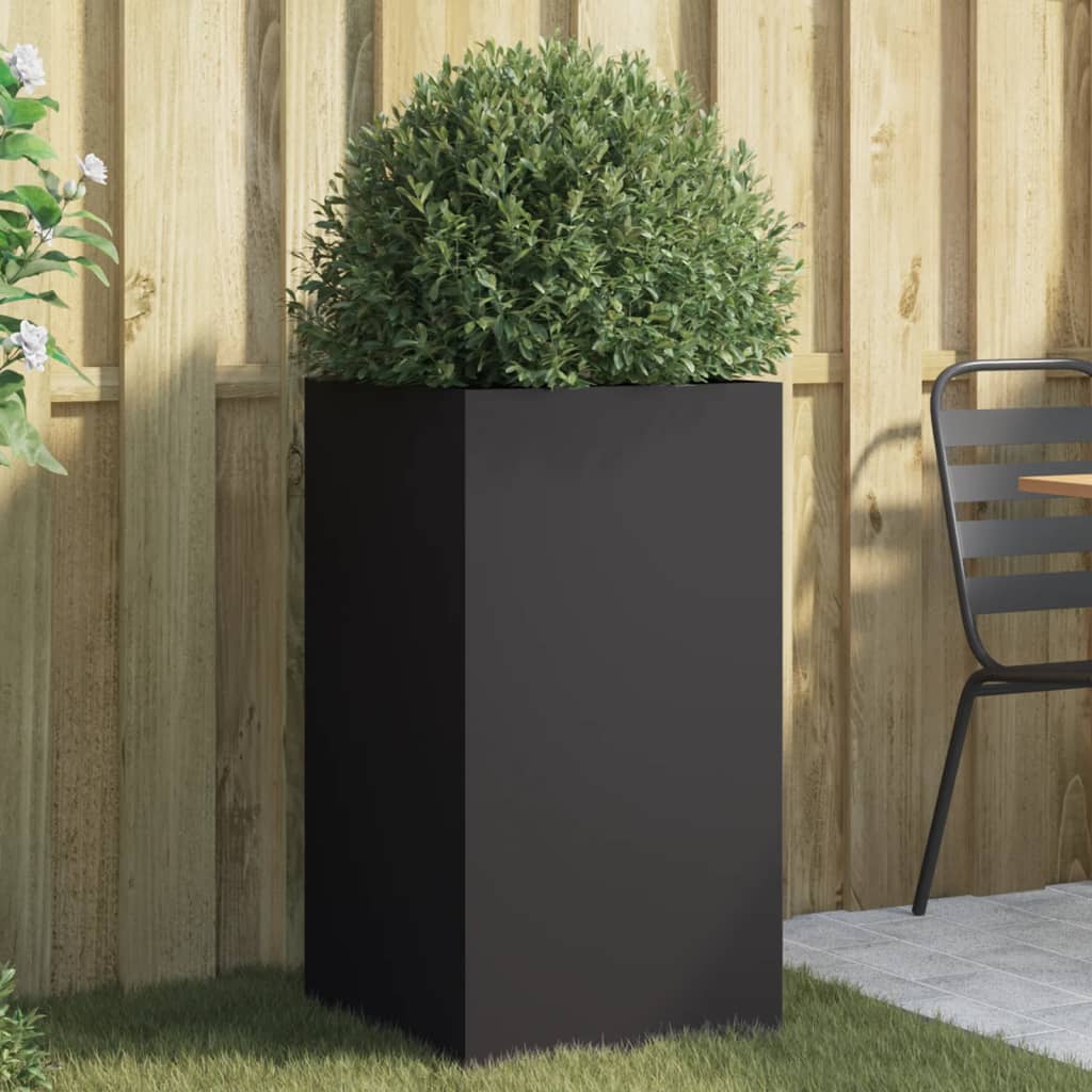 VIDAXL -Planungsbox 42x38x75 cm Stahlschwarz