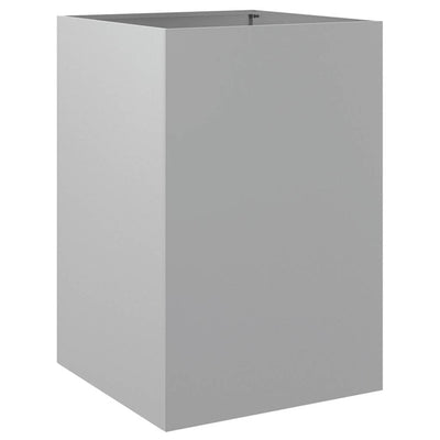 VIDAXL -Planungsbox 52x48x75 cm verzinkter Stahl Silber gefärbt