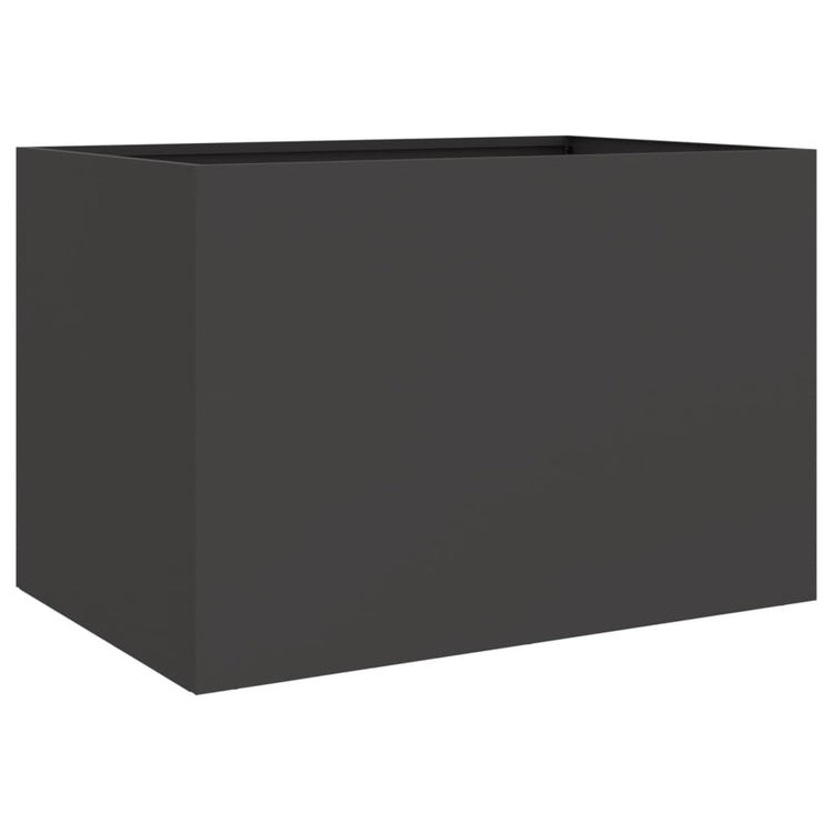 VIDAXL -Planungsbox 62x40x39 cm Stahl schwarz