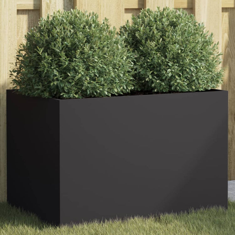 VIDAXL -Planungsbox 62x40x39 cm Stahl schwarz
