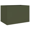 VIDAXL -Planungsbox 62x47x46 cm Stahl Olivengrün