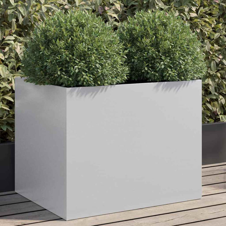 VIDAXL -Planungsbox 62x47x46 cm verzinkter Stahl Silber gefärbt