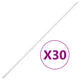 VIDAXL -Kabel Goot 30x20 mm 30 m PVC