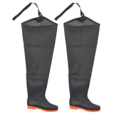 Vidaxl Fischereistiefel Größe 38 Dunkelgrün - afbeelding 1