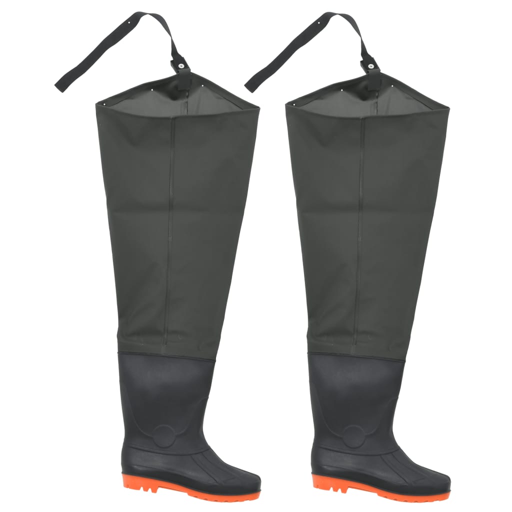 Vidaxl Fischereistiefel Größe 46 Dunkelgrün