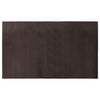 Vidaxx rechteckiger Teppich 60x100 cm Bambus dunkelbraun