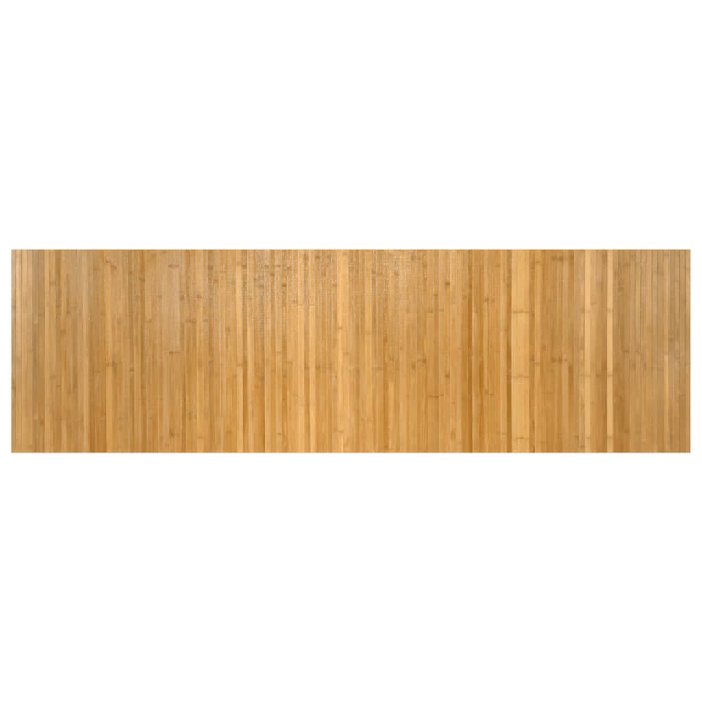 Vidaxx rechteckiger Teppich 60x200 cm Bambus natur