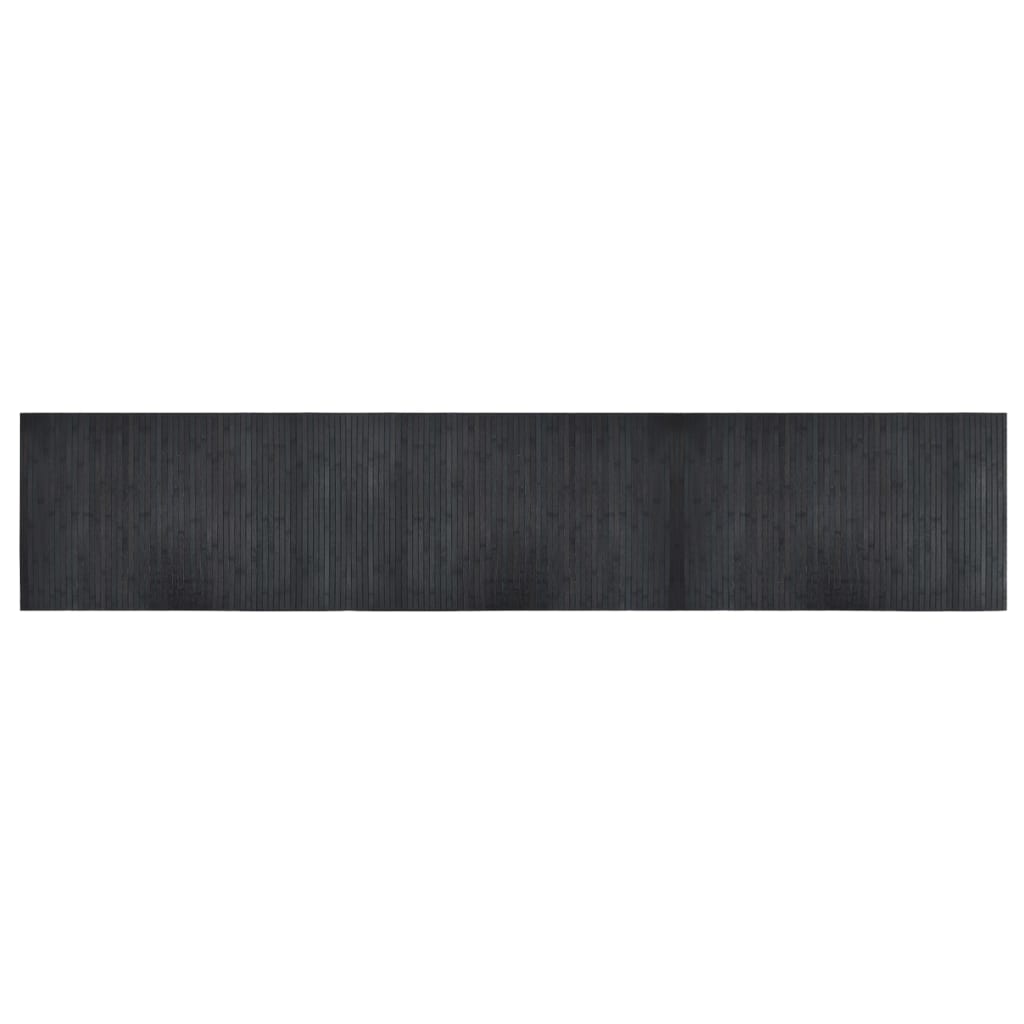 Vidaxx rechteckiger Teppich 60x300 cm Bambusgrau