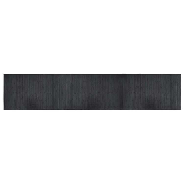 Vidaxx rechteckiger Teppich 60x300 cm Bambusgrau