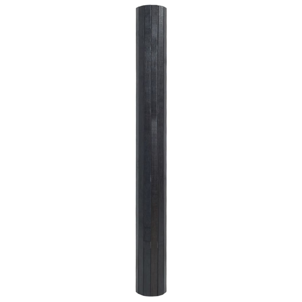 Vidaxx rechteckiger Teppich 60x300 cm Bambusgrau