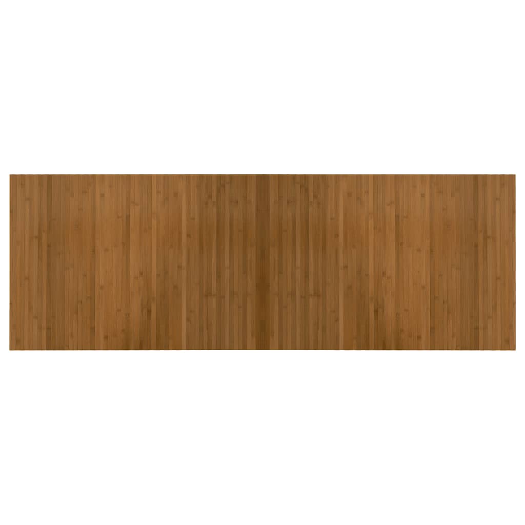 Vidaxl Teppich rechteckig 70x200 cm Bambusbraun