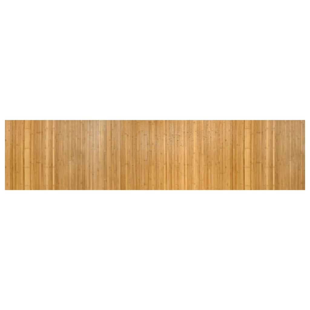 Vidaxx rechteckiger Teppich 70x300 cm Bambus natur