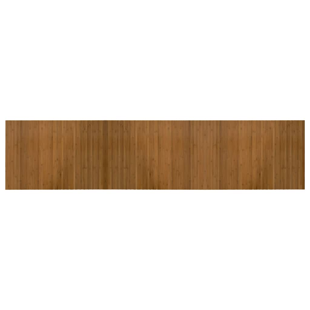Vidaxl Teppich rechteckig 70 x 300 cm Bambusbraun