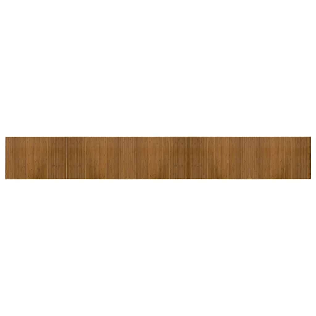 VIDAXL Rechteckig 70 x 500 cm Bambusbraun