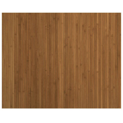 Vidaxl Teppich rechteckig 80x100 cm Bambusbraun