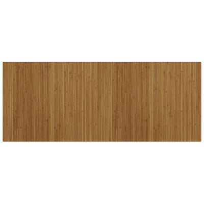 Vidaxl Teppich rechteckig 80x200 cm Bambusbraun