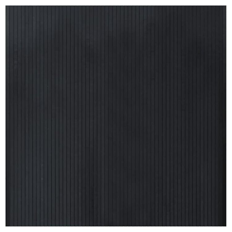 Vidaxx rechteckiger Teppich 100x100 cm Bambus schwarz