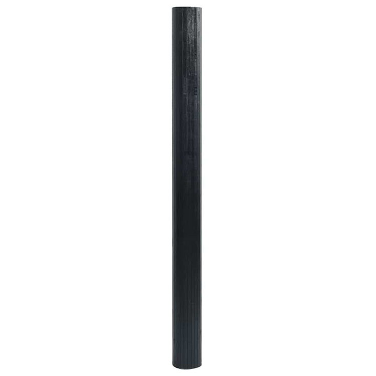 Vidaxx rechteckiger Teppich 100x100 cm Bambus schwarz