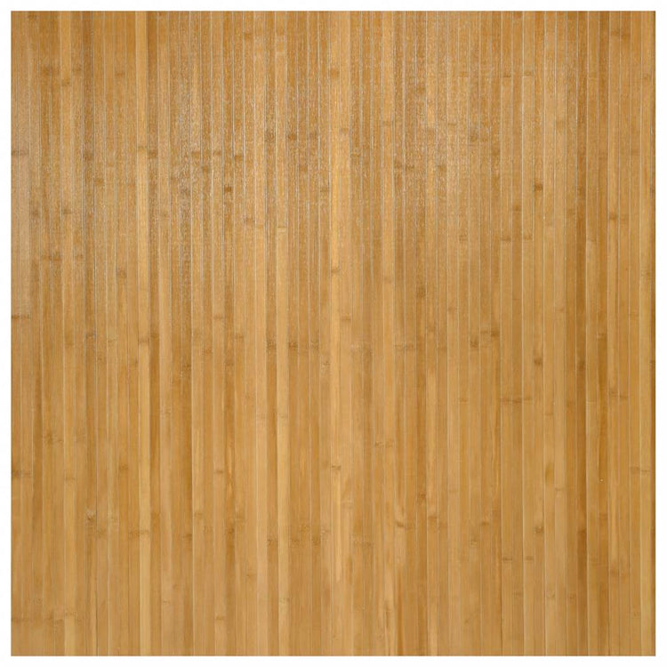 Vidaxx rechteckiger Teppich 100x100 cm Bambus natur