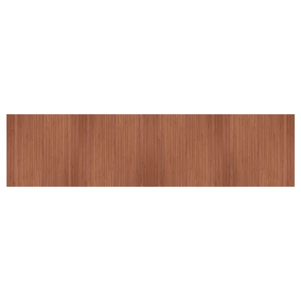 VIDAXL Rechteckige 100x400 cm Bambusbraun