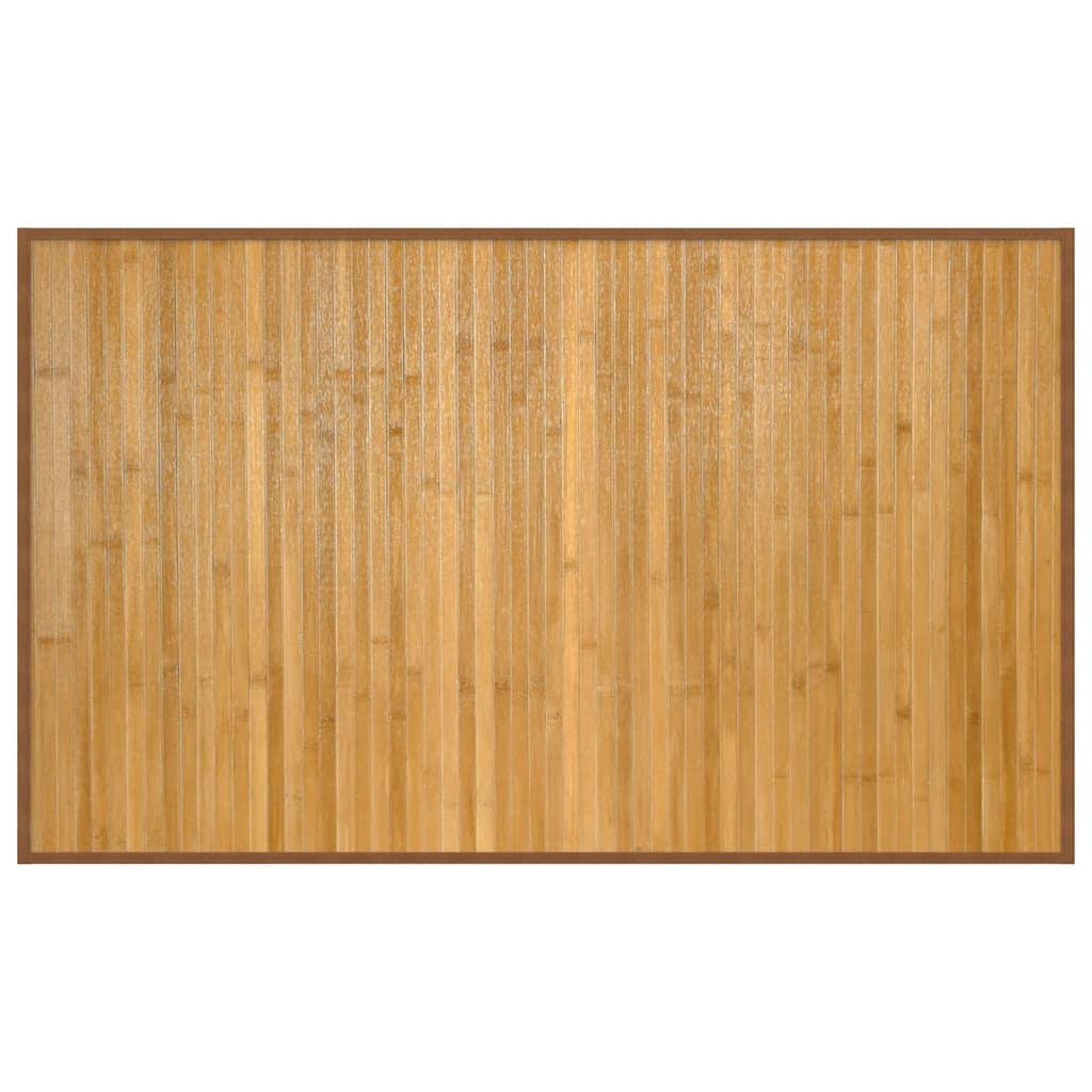 Vidaxx rechteckiger Teppich 60x100 cm Bambus natur