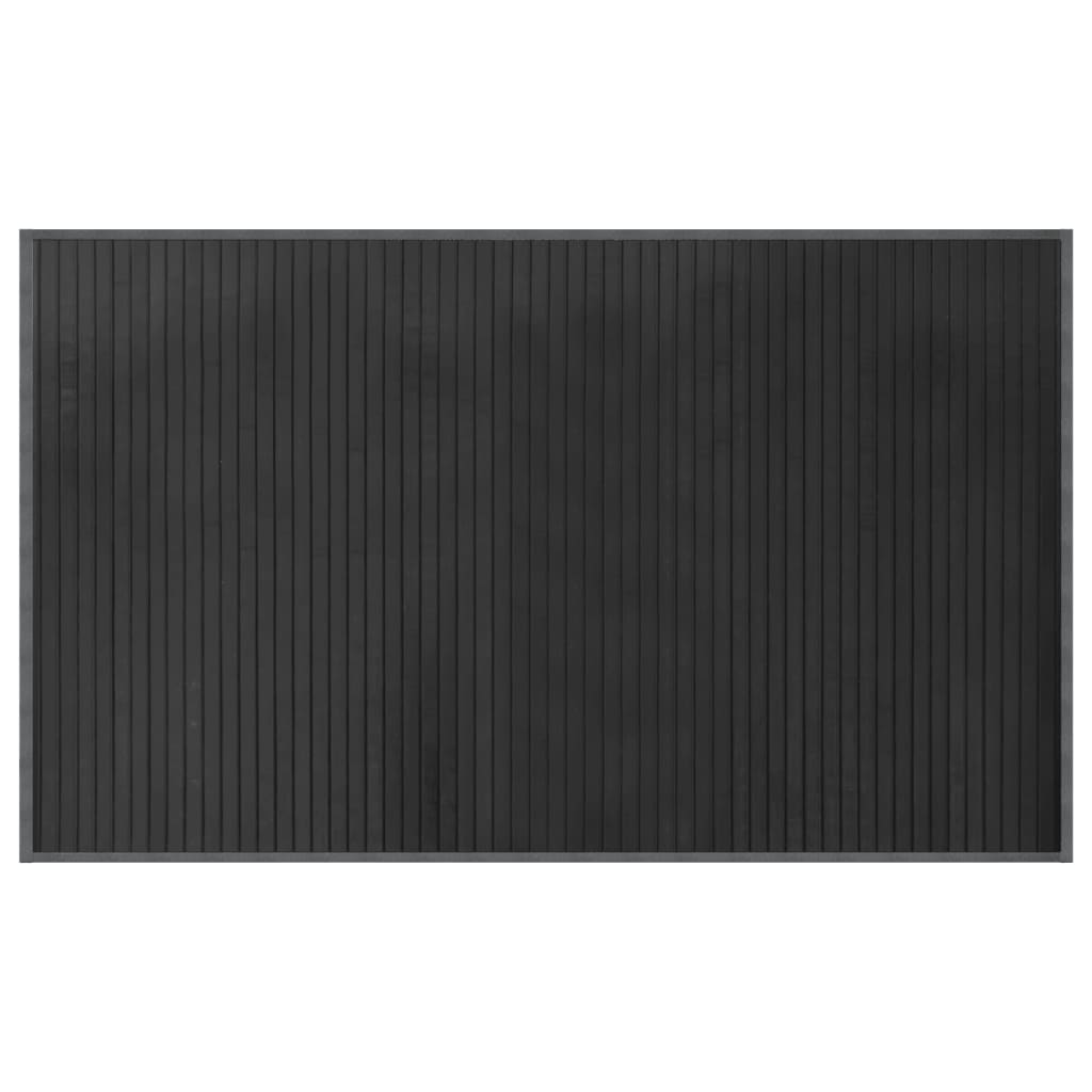 Vidaxx rechteckiger Teppich 60x100 cm Bambusgrau