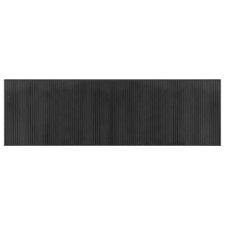 Vidaxx rechteckiger Teppich 60x200 cm Bambusgrau