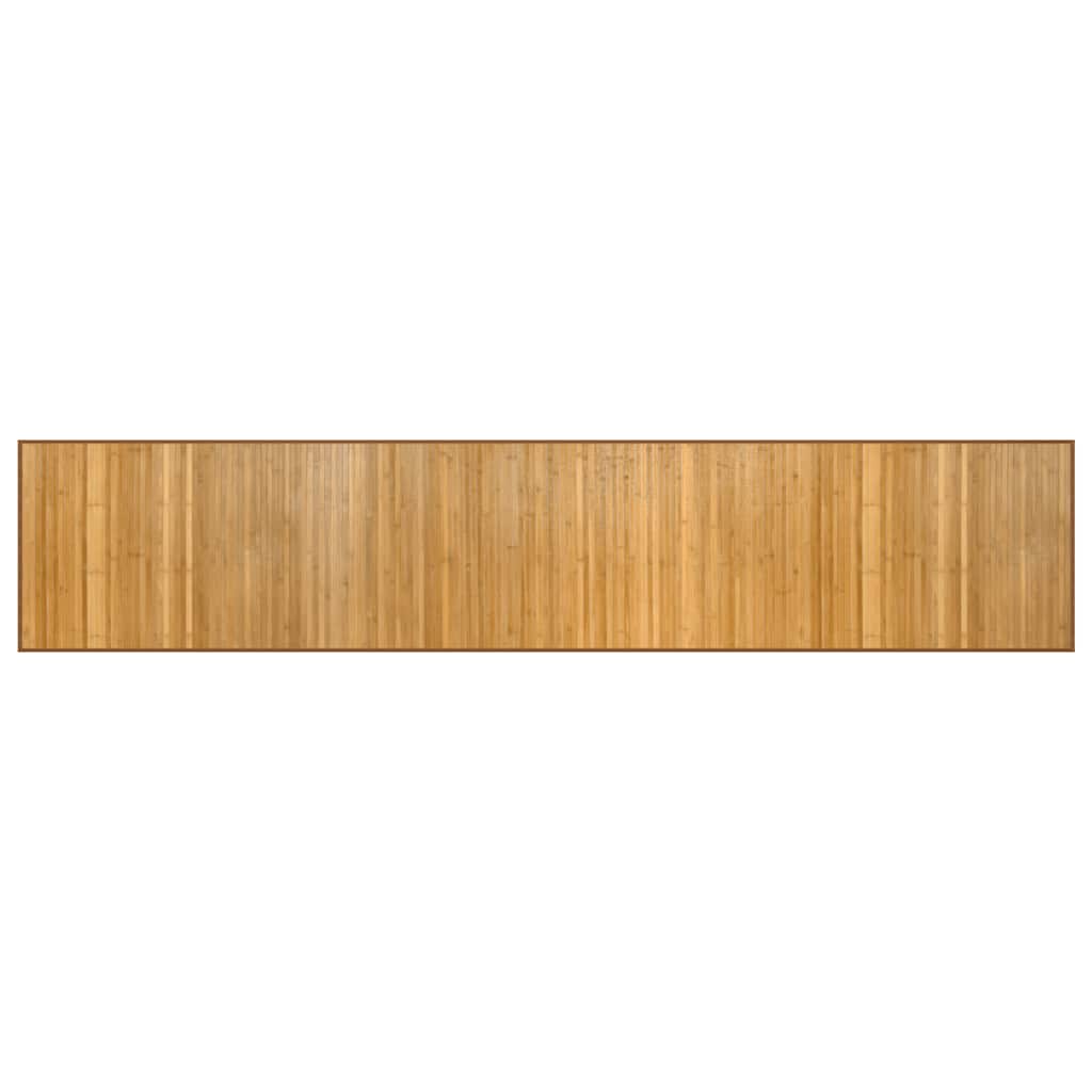 Vidaxx rechteckiger Teppich 60x300 cm Bambus natur