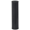 Vidaxl Rechteck 60x1000 cm Bambusschwarz