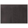 Vidaxl Teppich rechteckig 70x100 cm Bambus dunkelbraun