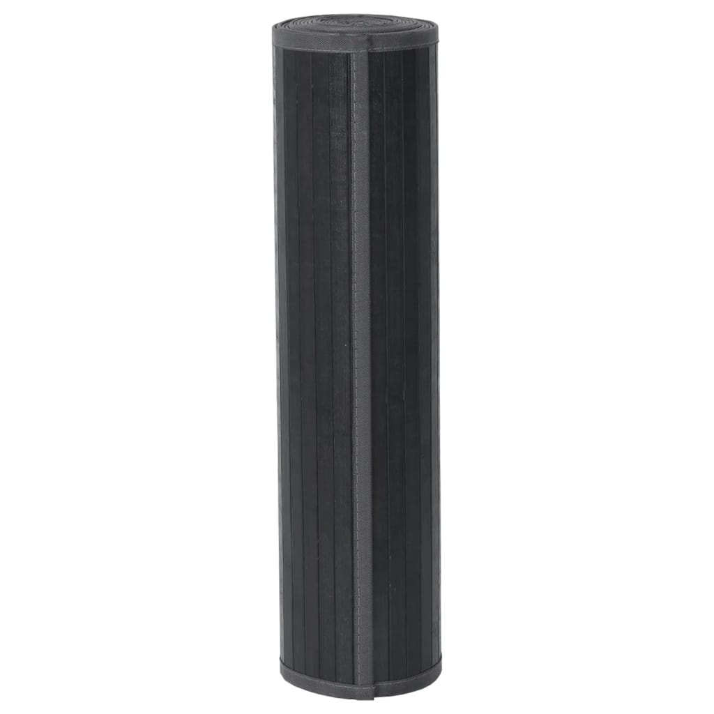 Vidaxx rechteckiger Teppich 70x200 cm Bambusgrau