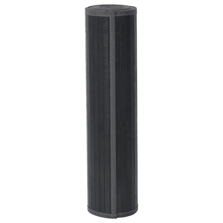 Vidaxx rechteckiger Teppich 70x200 cm Bambusgrau